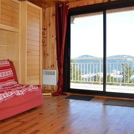 Bas De Chalet Cosy Avec Balcon Et 1 Chambre - Fr-1-593-26 Les Angles  Exteriér fotografie